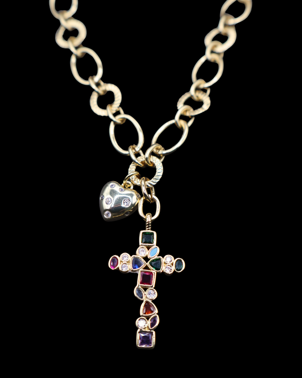 Stained Glass Necklace