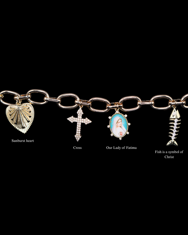 Fatima Charm Bracelet