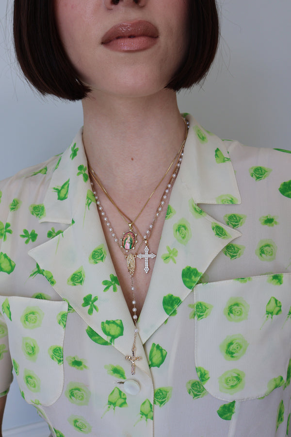 Our Lady of Guadalupe Picture Necklace