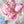 Pink Our Lady charm bracelet